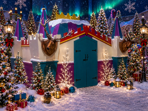 Fantasy palace grotto